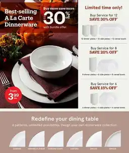 Kitchen Stuff Plus Best-selling A La Carte offer