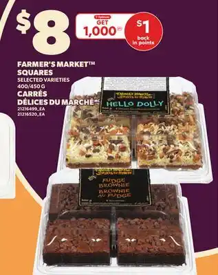 Independent City Market FARMER'S MARKET SQUARES, 400/450 G offer