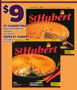 Independent City Market ST-HUBERT PIES, 675-825 G offer