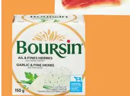 Independent City Market BOURSIN SOFT CHEESE, 150 G OR PC SPLENDIDO SLICED DELI MEATS, 100 G offer