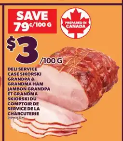 Independent City Market DELI SERVICE CASE SIKORSKI GRANDPA & GRANDMA HAM offer
