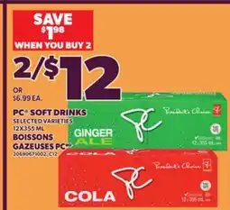 Independent City Market PC SOFT DRINKS, 12X355 ML offer