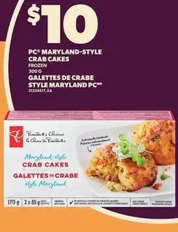 Independent City Market PC MARYLAND-STYLE CRAB CAKES, 300 G offer