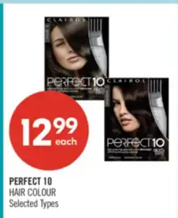 Shoppers Drug Mart PERFECT 10 HAIR COLOUR offer