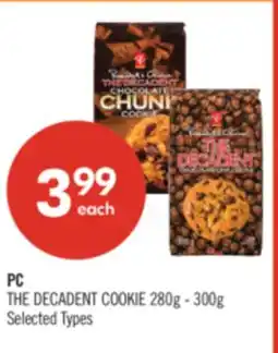 Shoppers Drug Mart PC THE DECADENT COOKIE offer