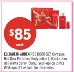 Shoppers Drug Mart ELIZABETH ARDEN RED DOOR SET offer