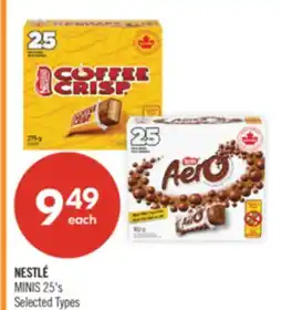 Shoppers Drug Mart NESTLÉ MINIS 25's offer