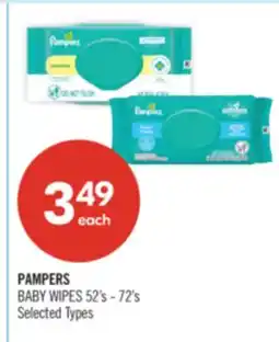 Shoppers Drug Mart PAMPERS BABY WIPES offer