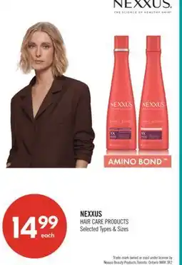 Shoppers Drug Mart NEXXUS HAIR CARE PRODUCTS offer