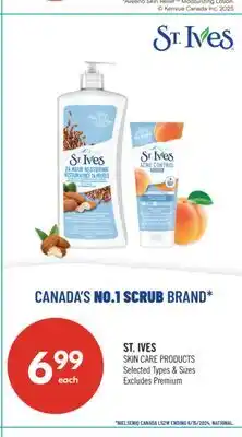 Shoppers Drug Mart ST IVES SKIN CARE PRODUCTS offer