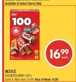 Shoppers Drug Mart NESTLÉ ASSORTED MINIS offer