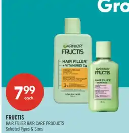 Shoppers Drug Mart FRUCTIS HAIR FILLER HAIR CARE PRODUCTS offer