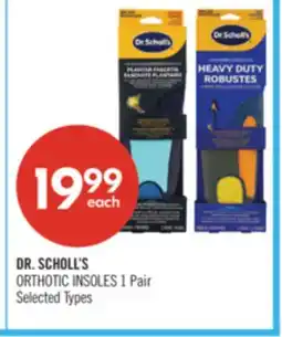 Shoppers Drug Mart DR. SCHOLL'S ORTHOTIC INSOLES offer