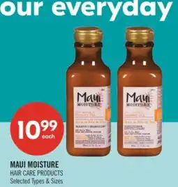 Shoppers Drug Mart MAUI MOISTURE HAIR CARE PRODUCTS offer