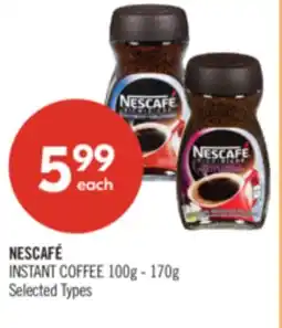 Shoppers Drug Mart NESCAFÉ INSTANT COFFEE offer