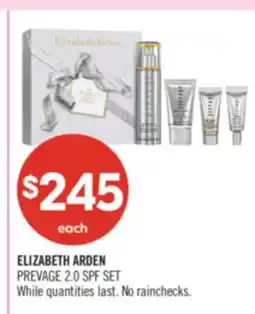 Shoppers Drug Mart ELIZABETH ARDEN PREVAGE 2.0 SPF SET offer
