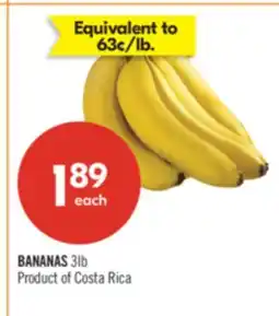 Shoppers Drug Mart BANANAS offer