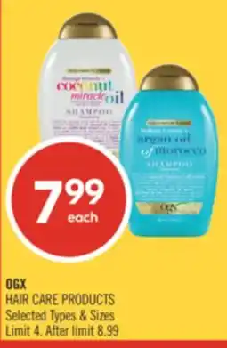 Shoppers Drug Mart OGX HAIR CARE PRODUCTS offer