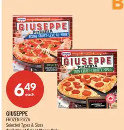 Shoppers Drug Mart GIUSEPPE FROZEN PIZZA offer