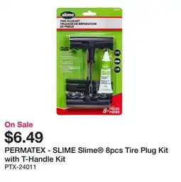 Bumper to Bumper Slime 8pcs Tire Plug Kit with T-Handle Kit offer