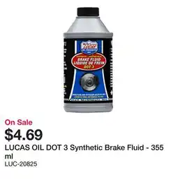 Bumper to Bumper DOT 3 Synthetic Brake Fluid - 355 ml offer