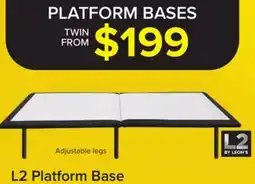 Leon's L2 Platform Base offer