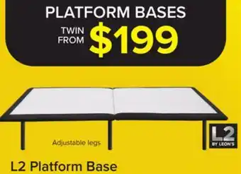Leon's L2 Platform Base offer