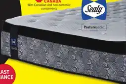 Leon's Sealy Posturepedic Correct Comfort III Firm Eurotop Queen Mattress offer