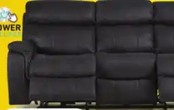 Leon's Haven Dual Power Reclining Sofa - Grey offer