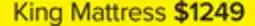 Leon's Kingsdown Percy Medium Euro Top King Mattress offer