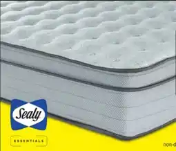 Leon's Sealy Essentials Remy II Firm Eurotop Queen Mattress offer