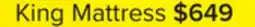 Leon's Kingsdown - Kensey Firm King Mattress offer