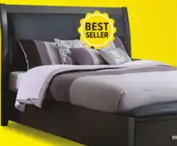 Leon's Cinema 3-Piece Queen Storage Bed - Charcoal offer