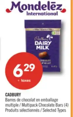 Pharmaprix CADBURY Multipack Chocolate Bars offer