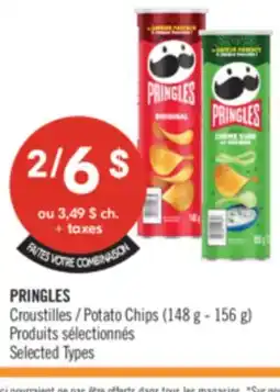 Pharmaprix PRINGLES Potato Chips offer
