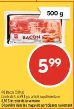 Pharmaprix PC Bacon offer