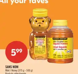 Pharmaprix NO NAME Honey (375 g - 500 g) offer