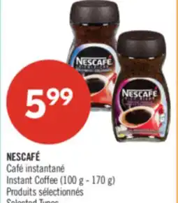 Pharmaprix NESCAFÉ Instant Coffee offer