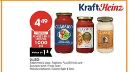 Pharmaprix CLASSICO Traditional Pizza (410 mL) or Pasta Sauce offer