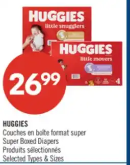 Pharmaprix HUGGIES Super Boxed Diapers It has offer