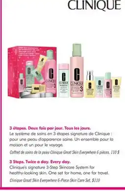 Pharmaprix Clinique Great Skin Everywhere 6-Piece Skin Care Set offer