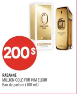 Pharmaprix RABANNE MILLION GOLD FOR HIM ELIXIR Eau de parfum offer