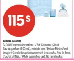 Pharmaprix ARIANA GRANDE CLOUD, Set contains: Eau de parfum (100 mL), Deluxe Mini, and Candle offer