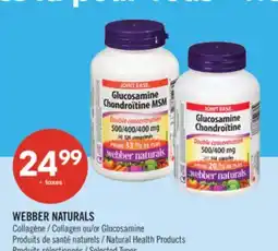Pharmaprix WEBBER NATURALS Collagen or Glucosamine Natural Health Products offer