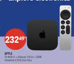 Pharmaprix APPLE TV 4K Wi-Fi + Ethernet 128 Go / 128GB offer