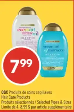 Pharmaprix OGX Hair Care Products offer