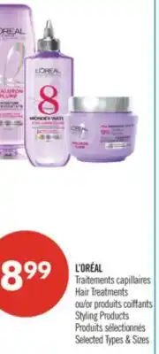Pharmaprix L'ORÉAL Styling Products Hair Treatments offer