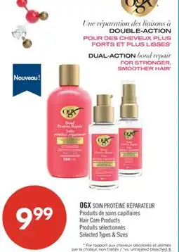 Pharmaprix OGX SOIN PROTÉINÉ RÉPARATEUR air Care Products offer