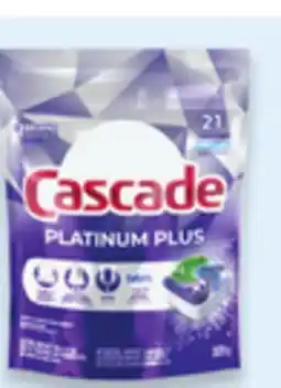 Walmart paq. de 21 – 26 sachets de détergent pour lave-vaisselle Cascade offer