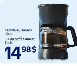 Walmart Cafetière 5 tasses offer